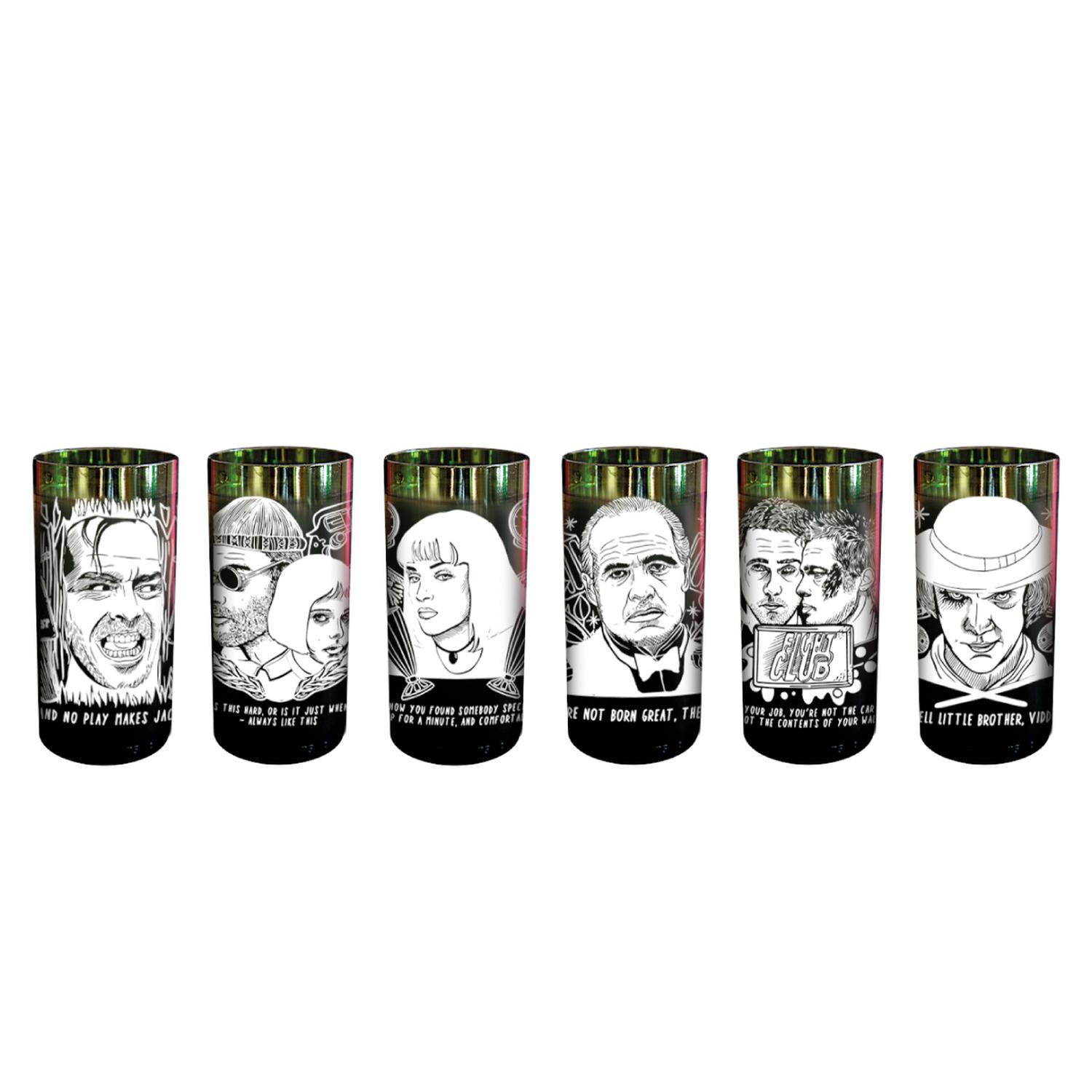 CINE FILO - JUEGO DE 6 VASOS - 500 ML - 1