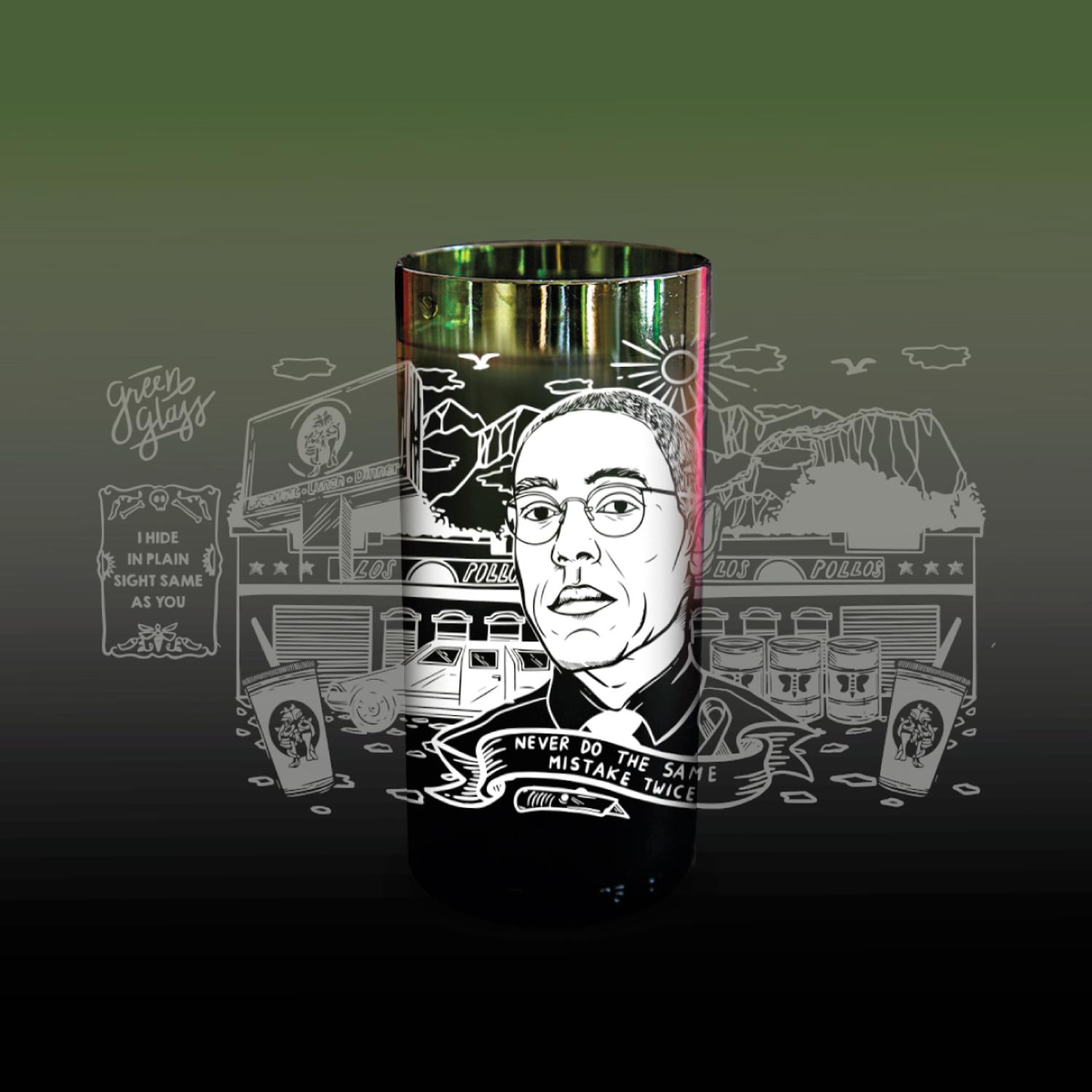 BREAKING GLASS - JUEGO DE 6 VASOS - 500 ML - 4
