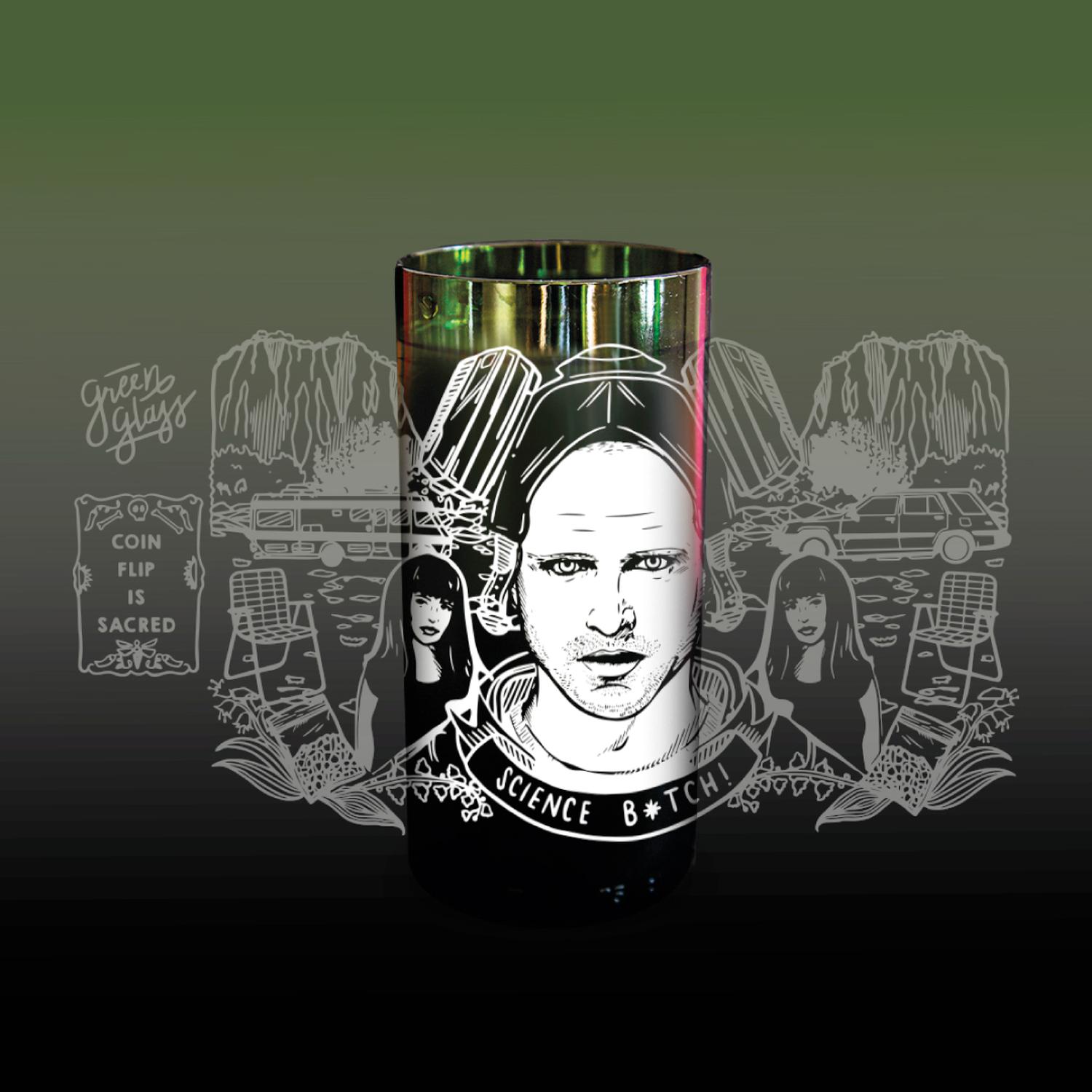 BREAKING GLASS - JUEGO DE 6 VASOS - 500 ML - 5