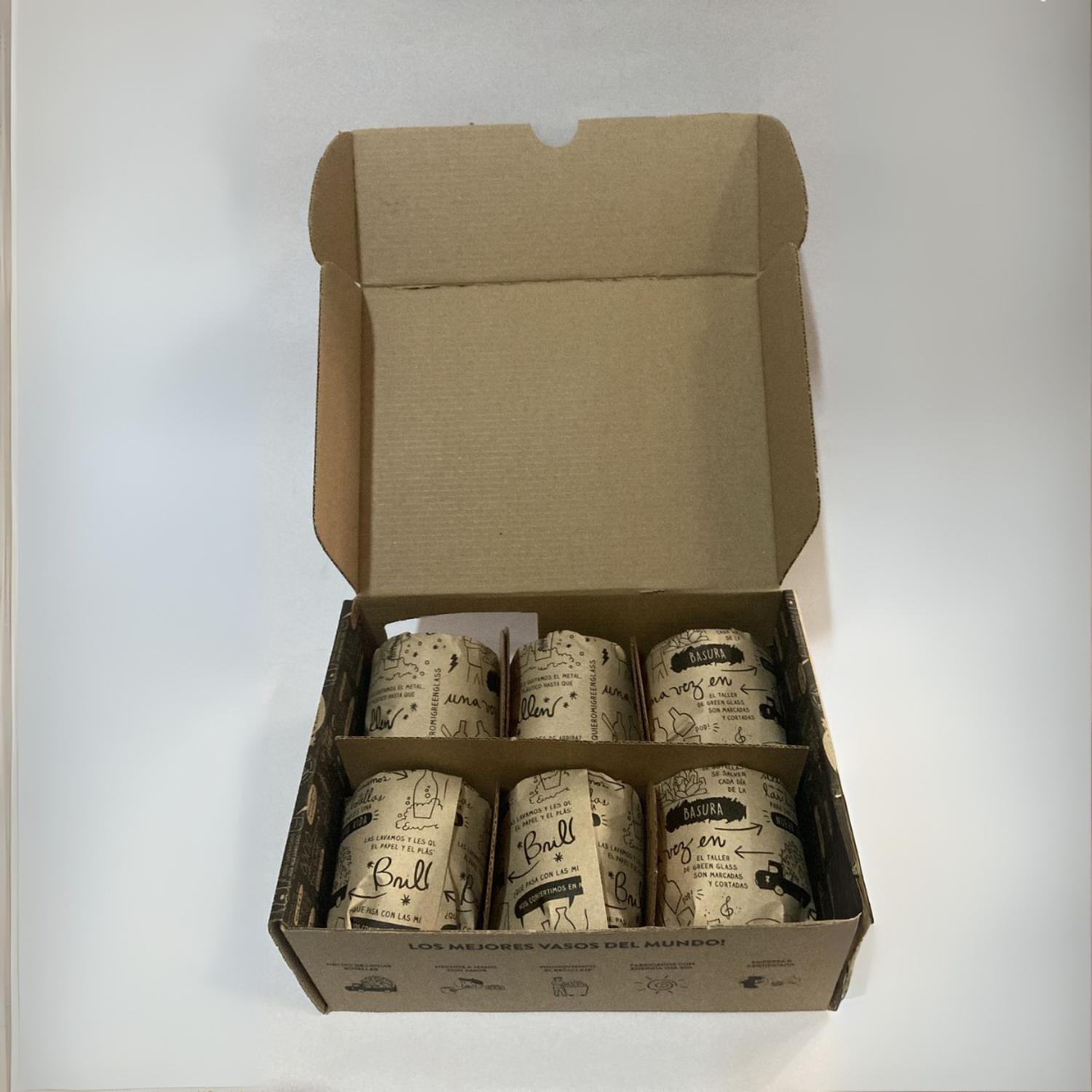 PUYEHUE MINI - JUEGO DE 6 VASOS - 200 ML - 6