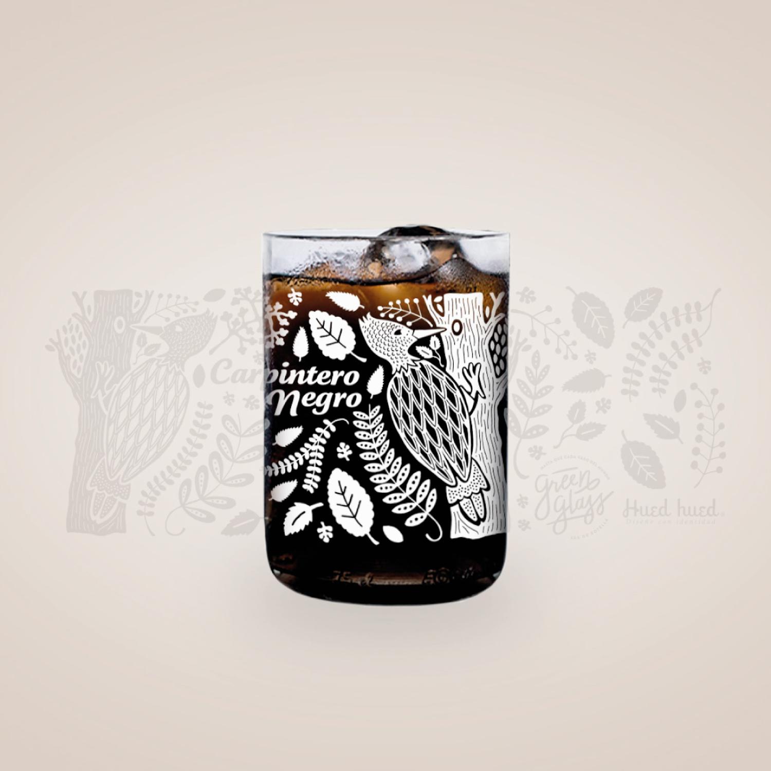 AVES DE CHILE - JUEGO DE 4 VASOS - 330 ML - 3
