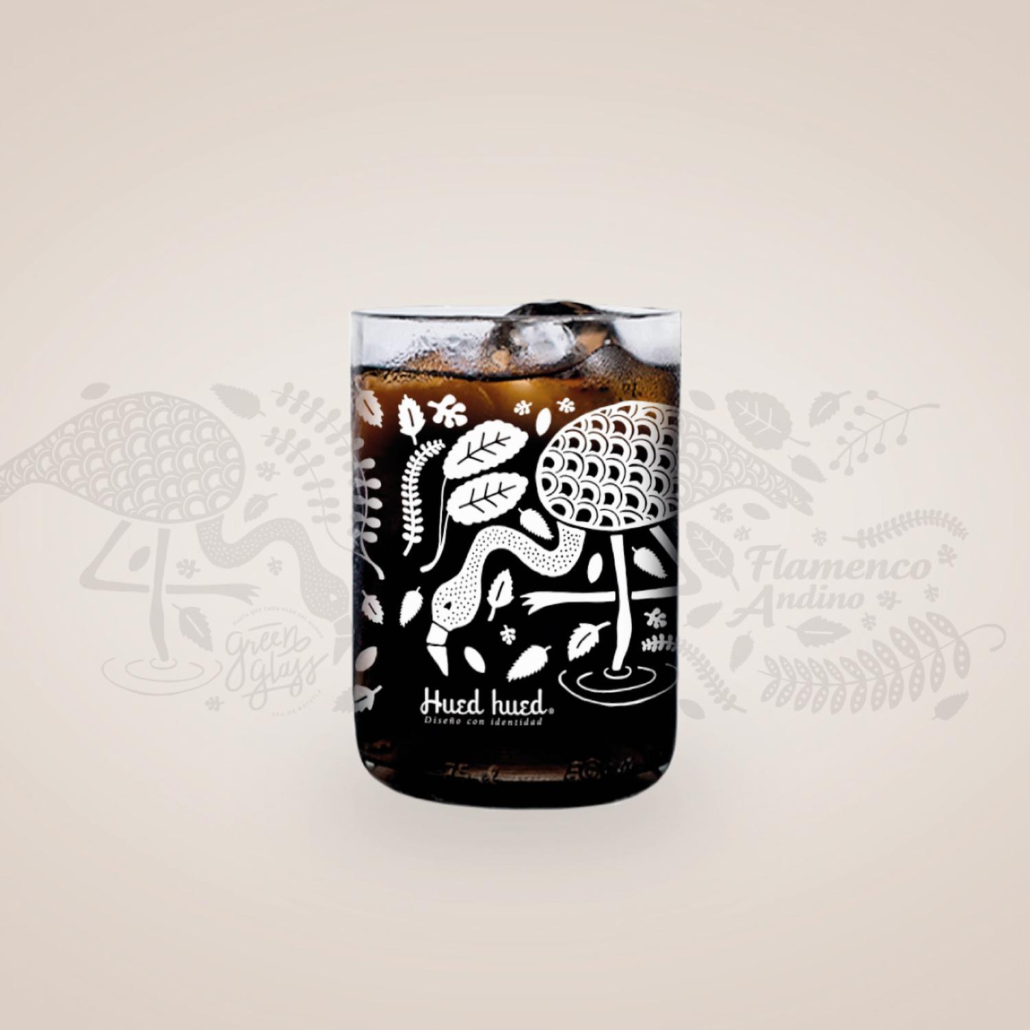 AVES DE CHILE - JUEGO DE 4 VASOS - 330 ML - 4