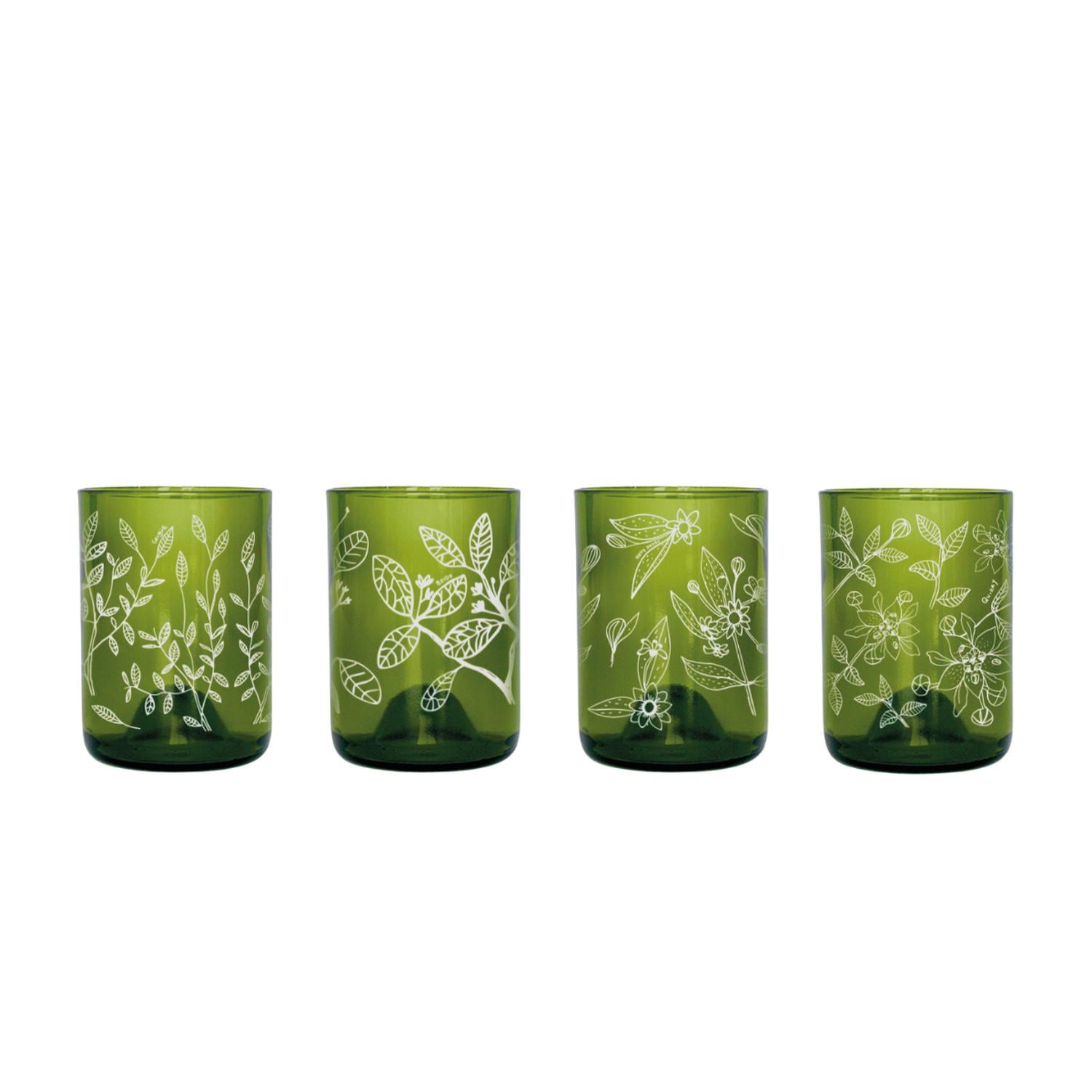 REFORESTEMOS - JUEGO DE 4 VASOS - 330 ML - 1