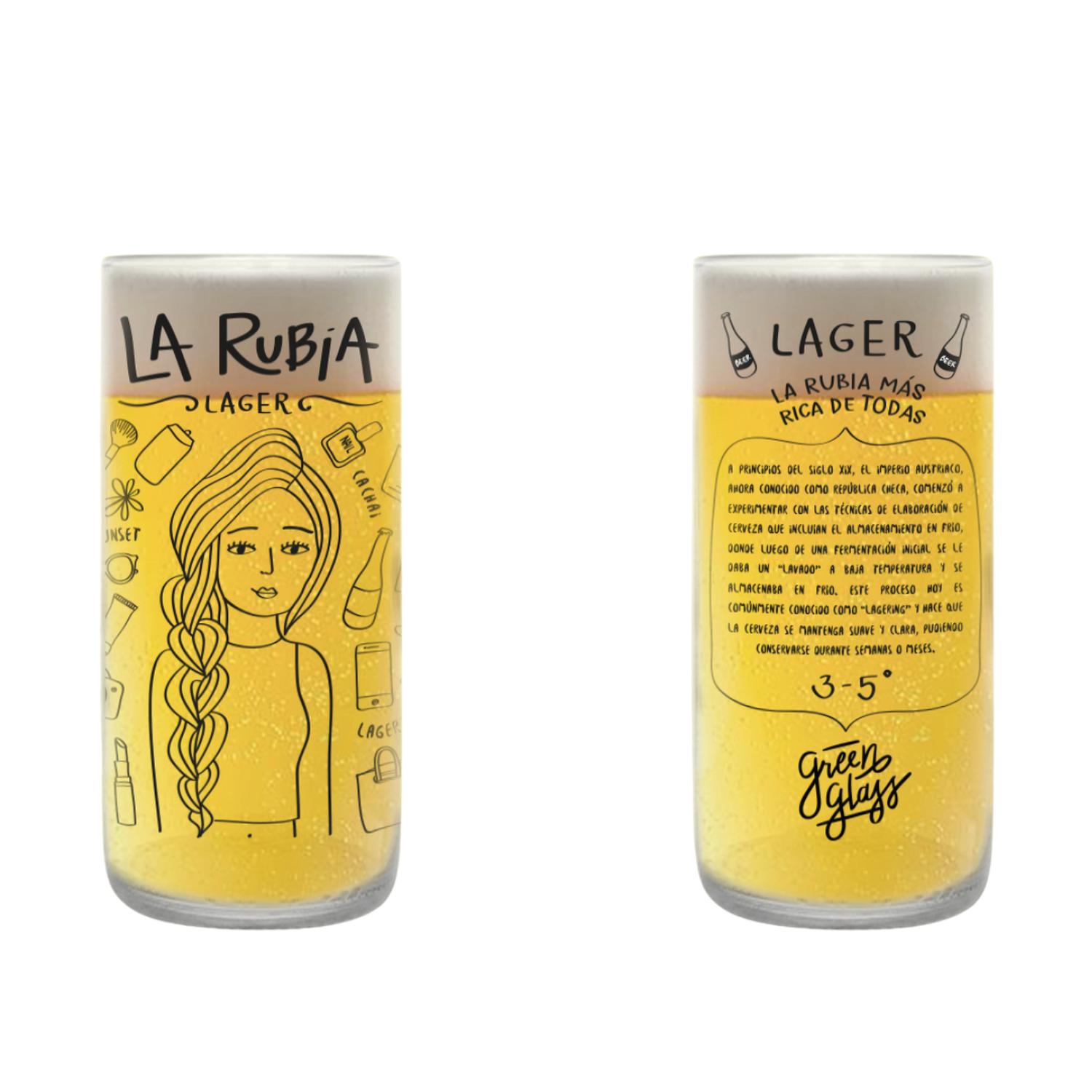 CHELEROS HIPSTERS - JUEGO DE 6 VASOS - 500 ML - 2