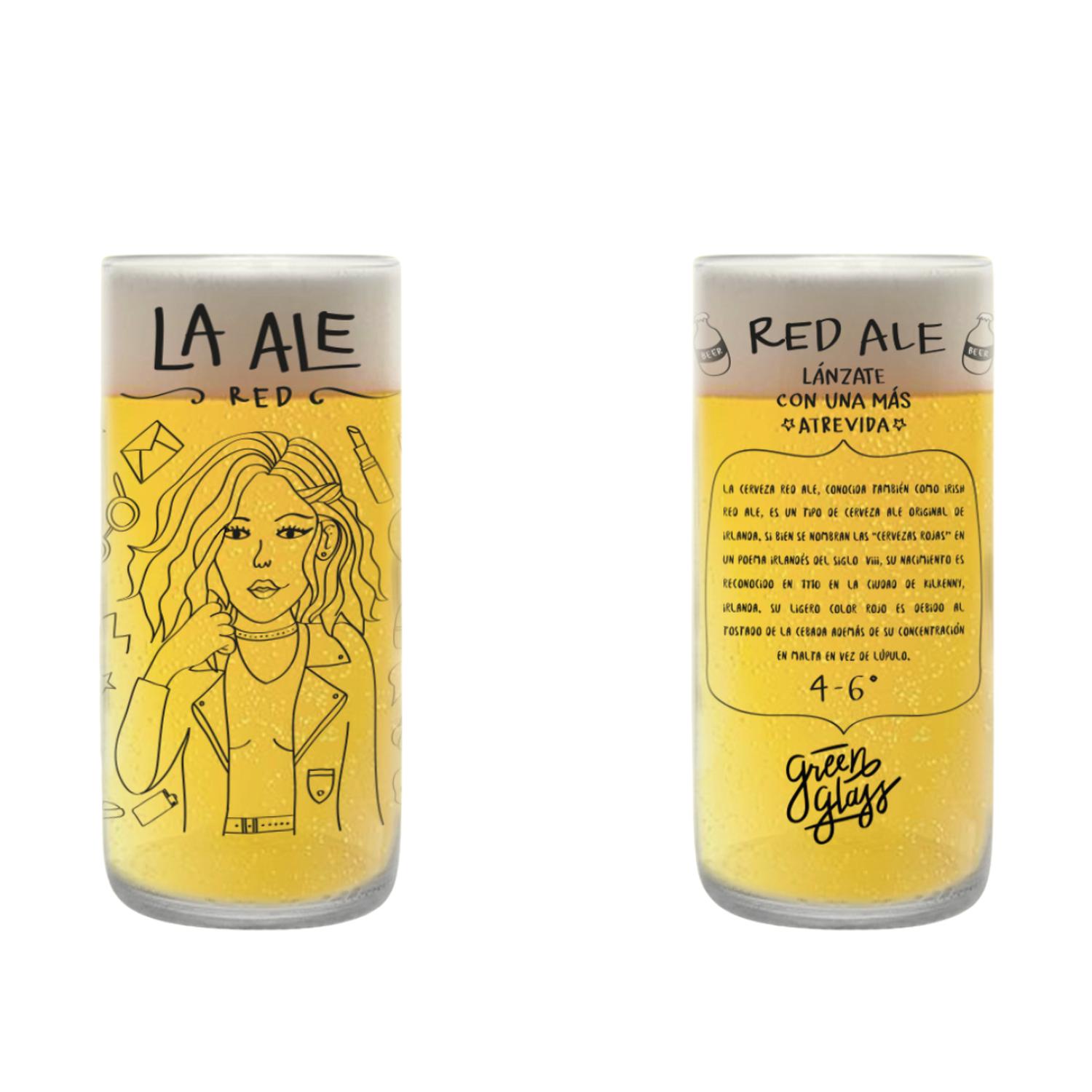 CHELEROS HIPSTERS - JUEGO DE 6 VASOS - 500 ML - 3