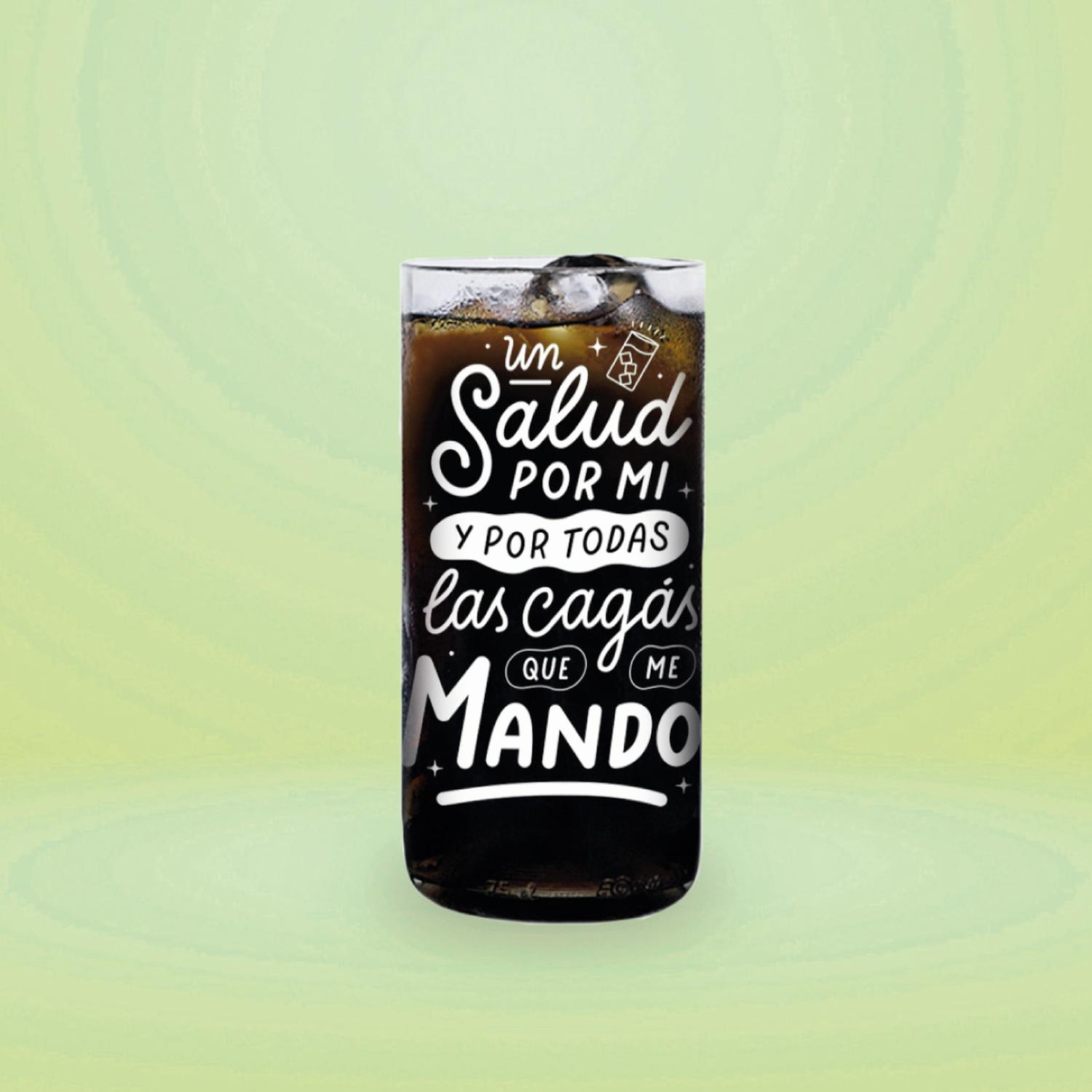HOY ME LANZO - JUEGO DE 6 VASOS - 500 ML - 4