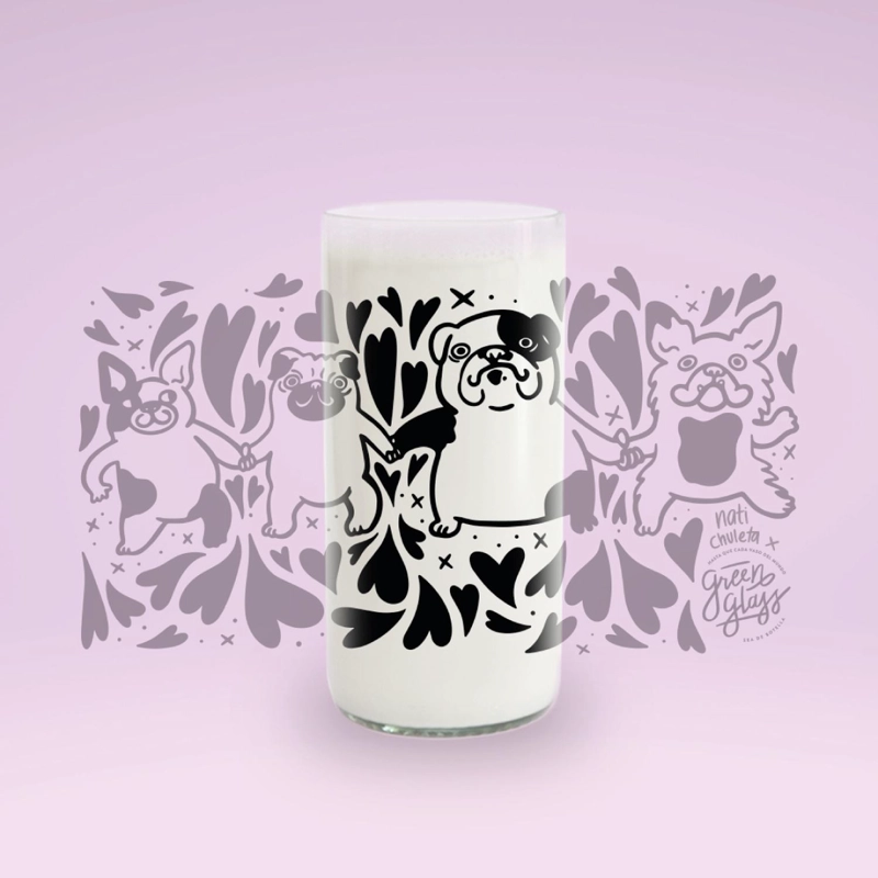 DOG LOVER - JUEGO DE 6 VASOS PERRUNOS - 500 ML - 3