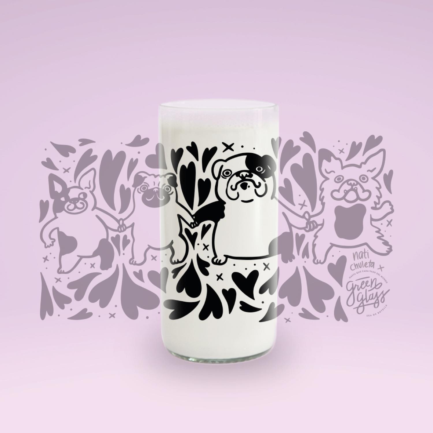 DOG LOVER - JUEGO DE 6 VASOS PERRUNOS - 500 ML - 3