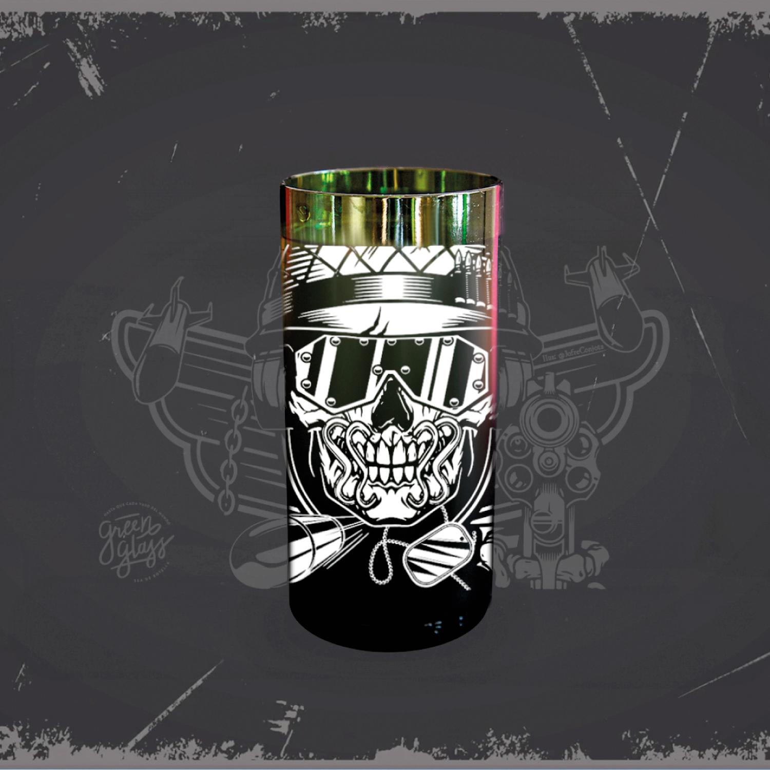 METALEROS - JUEGO DE 6 VASOS - 500 ML - 5
