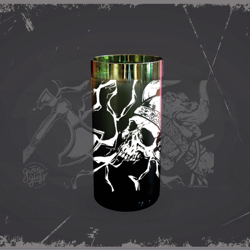 METALEROS - JUEGO DE 6 VASOS - 500 ML - 6