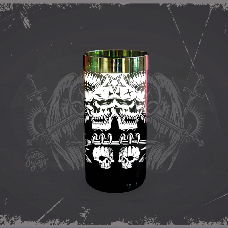 METALEROS - JUEGO DE 6 VASOS - 500 ML - 8