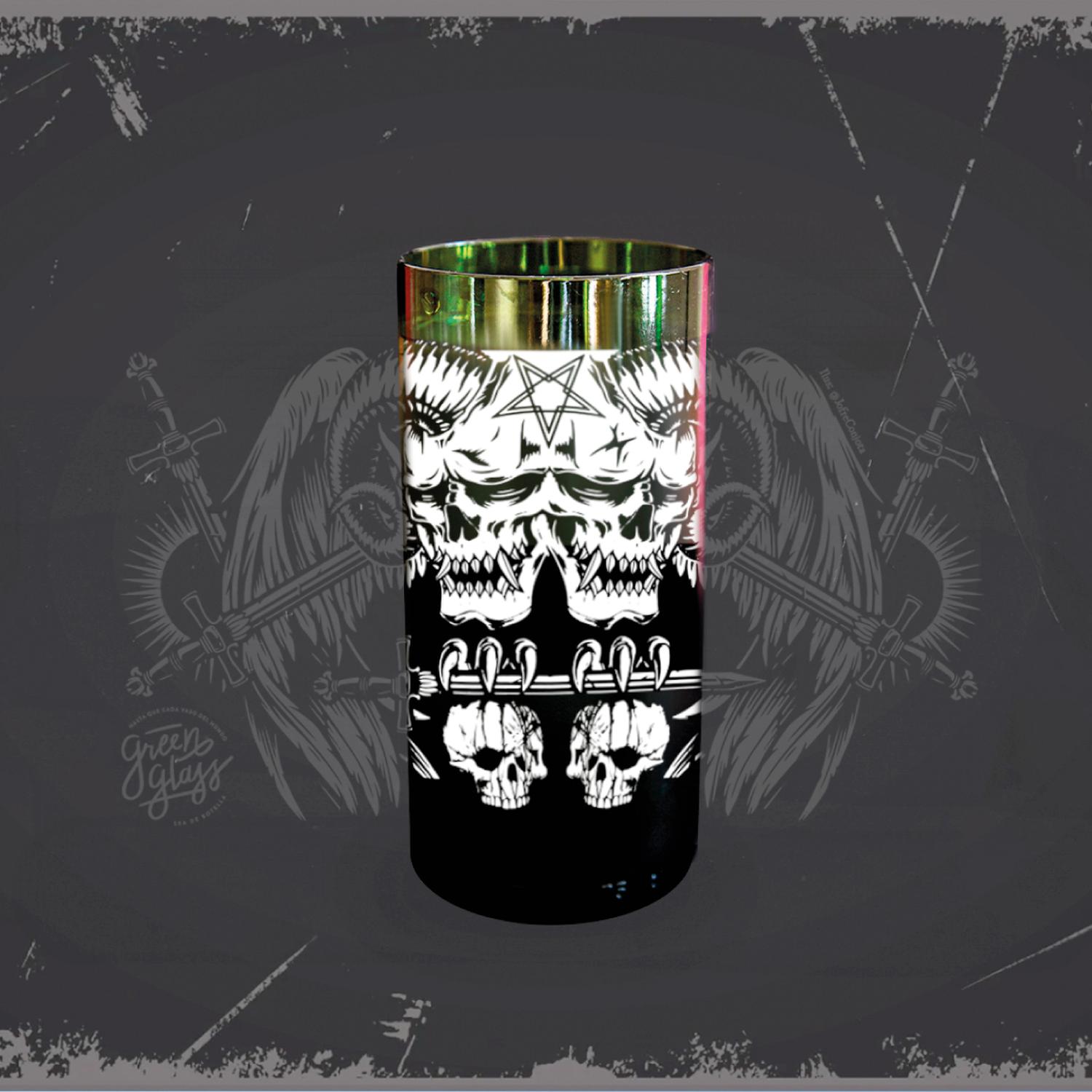 METALEROS - JUEGO DE 6 VASOS - 500 ML - 8