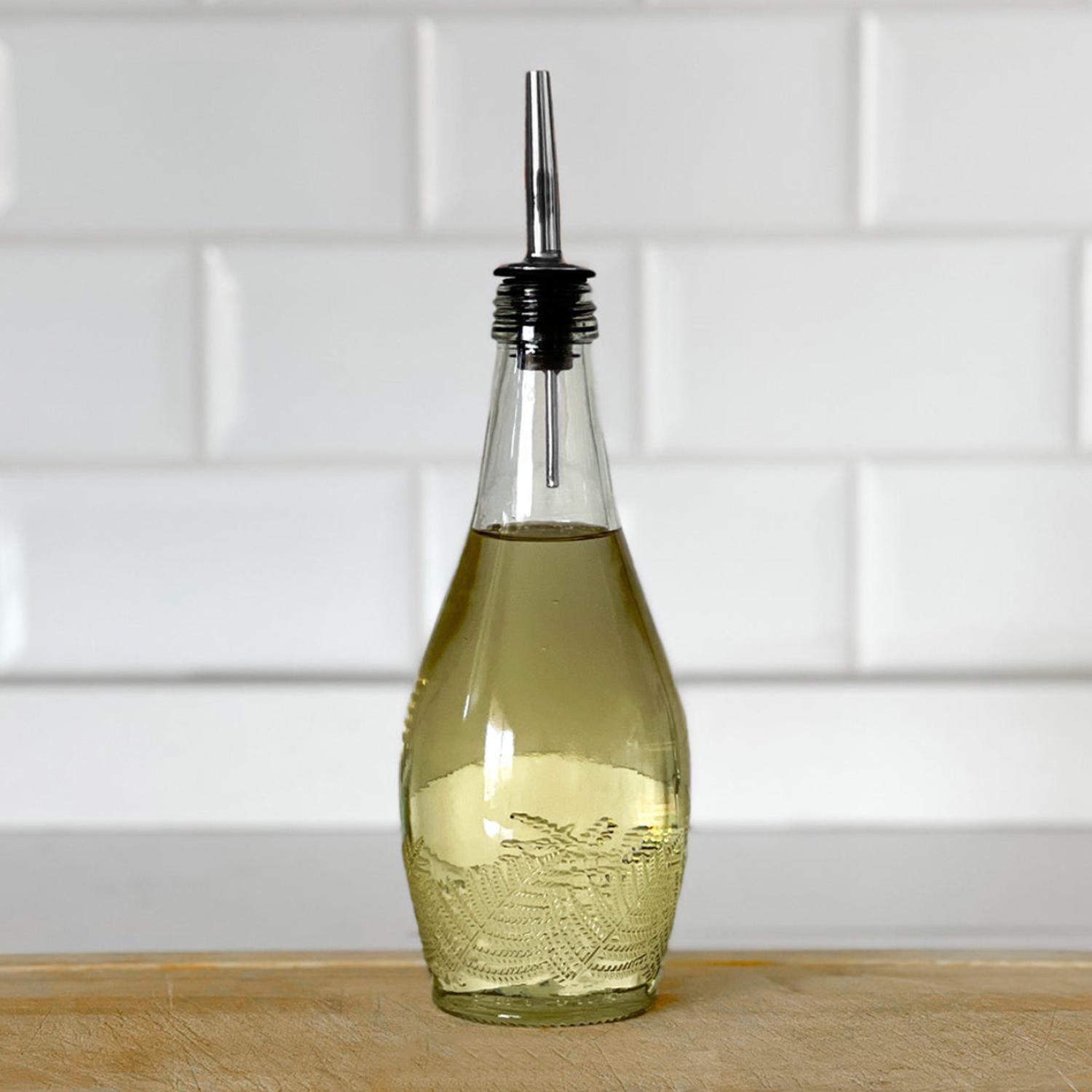 ACEITERO PUYEHUE - BOTELLA CON DISPENSADOR ACERO INOX - 330 ML - 2