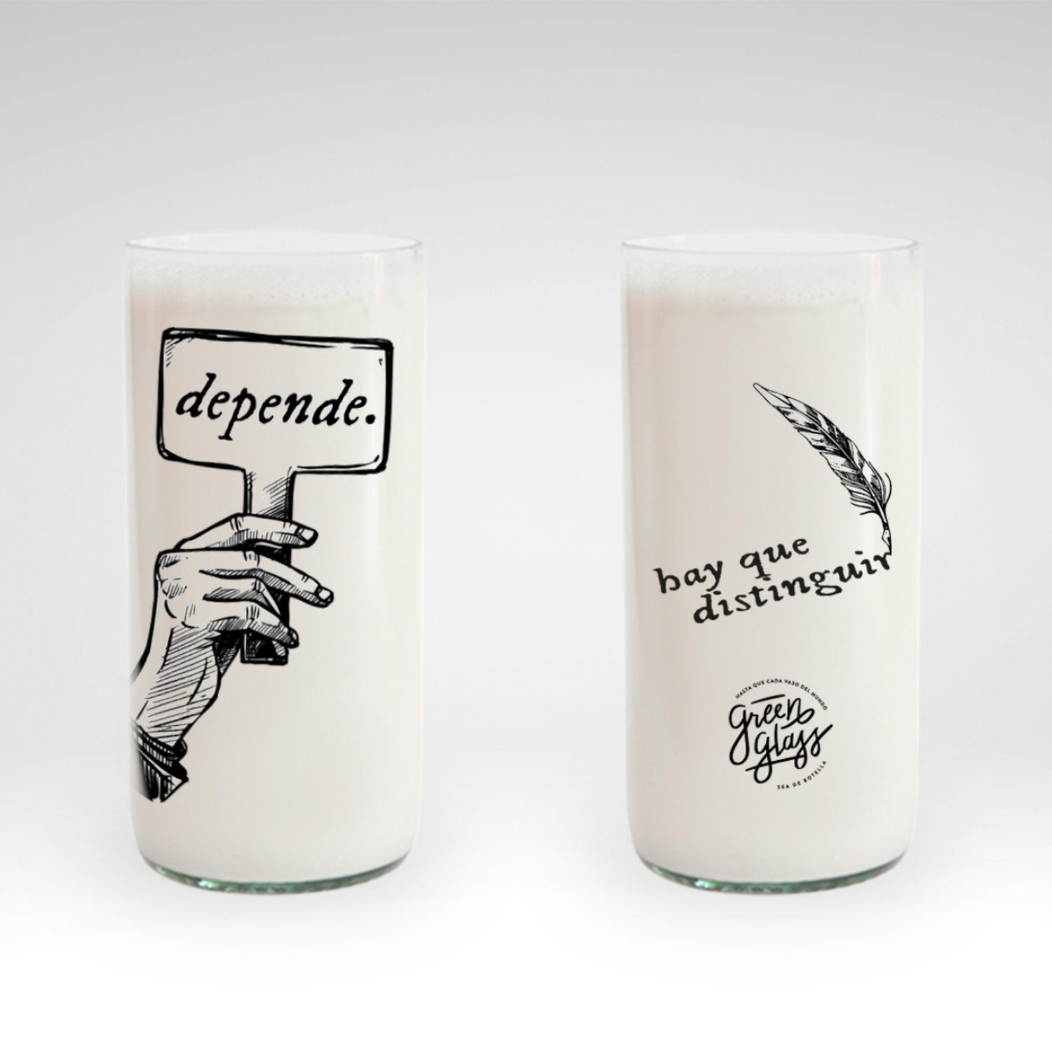 ABOGADOS - JUEGO DE 6 VASOS - 500 ML - 5