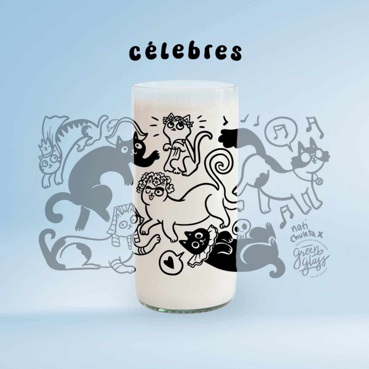 MIAU GLASS - JUEGO DE 6 VASOS - 500 ML - 5