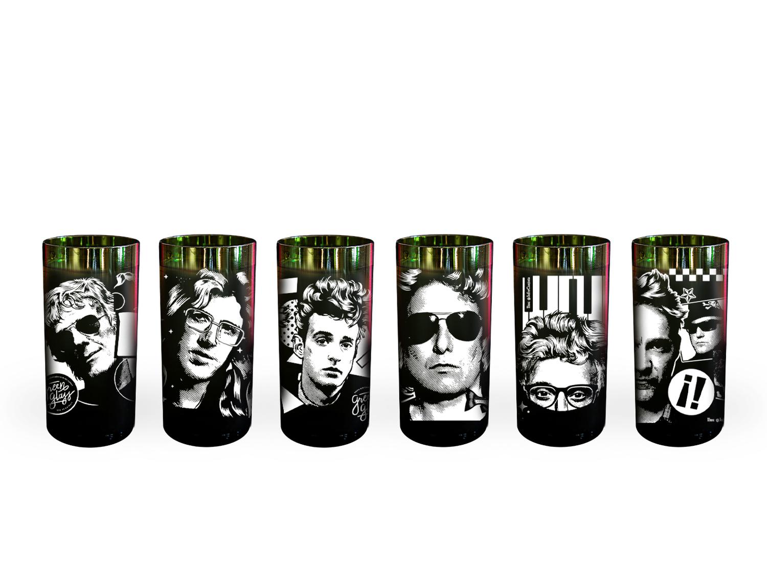 ROCK ARGENTINO - JUEGO DE 6 VASOS - 500 ML - 1