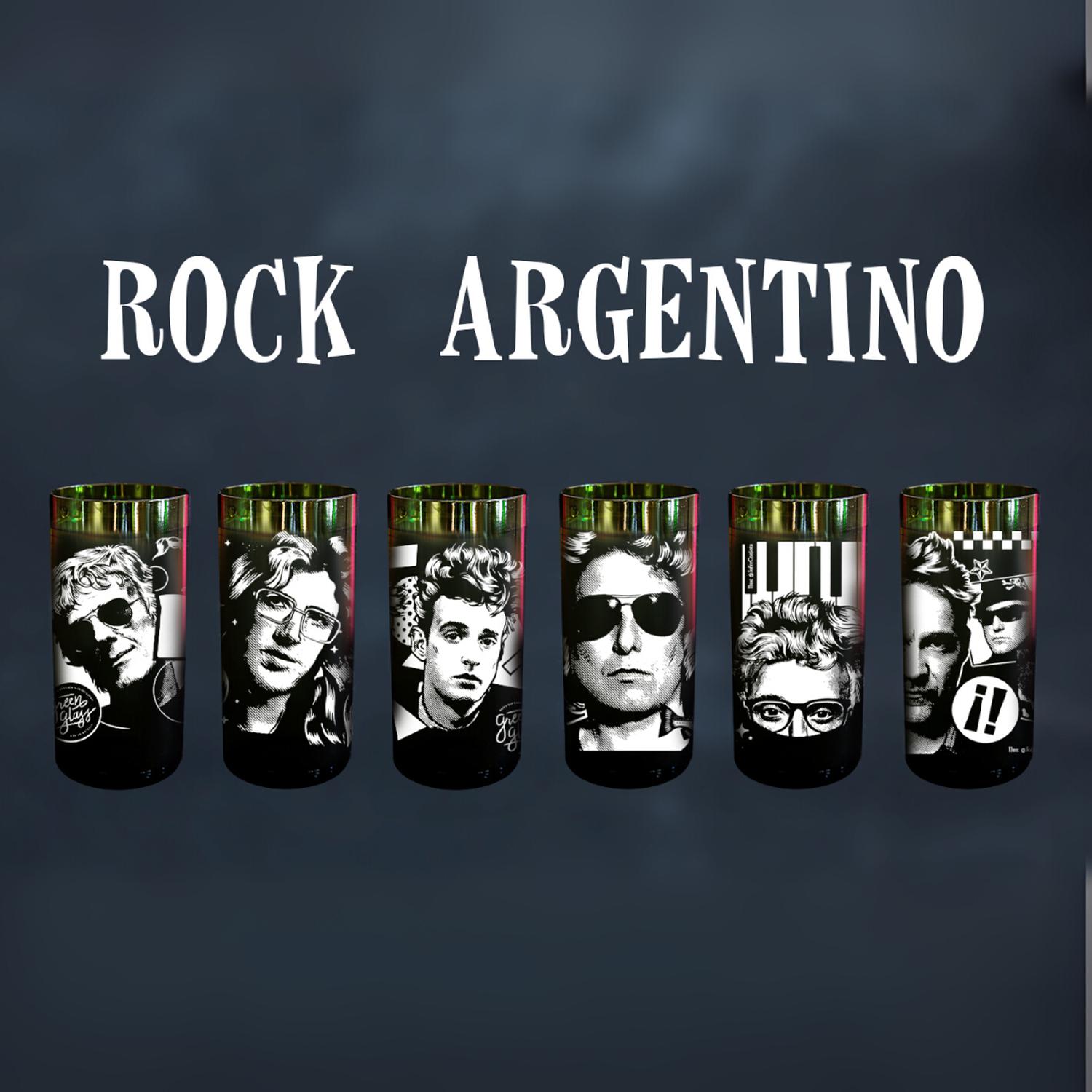 ROCK ARGENTINO - JUEGO DE 6 VASOS - 500 ML - 2