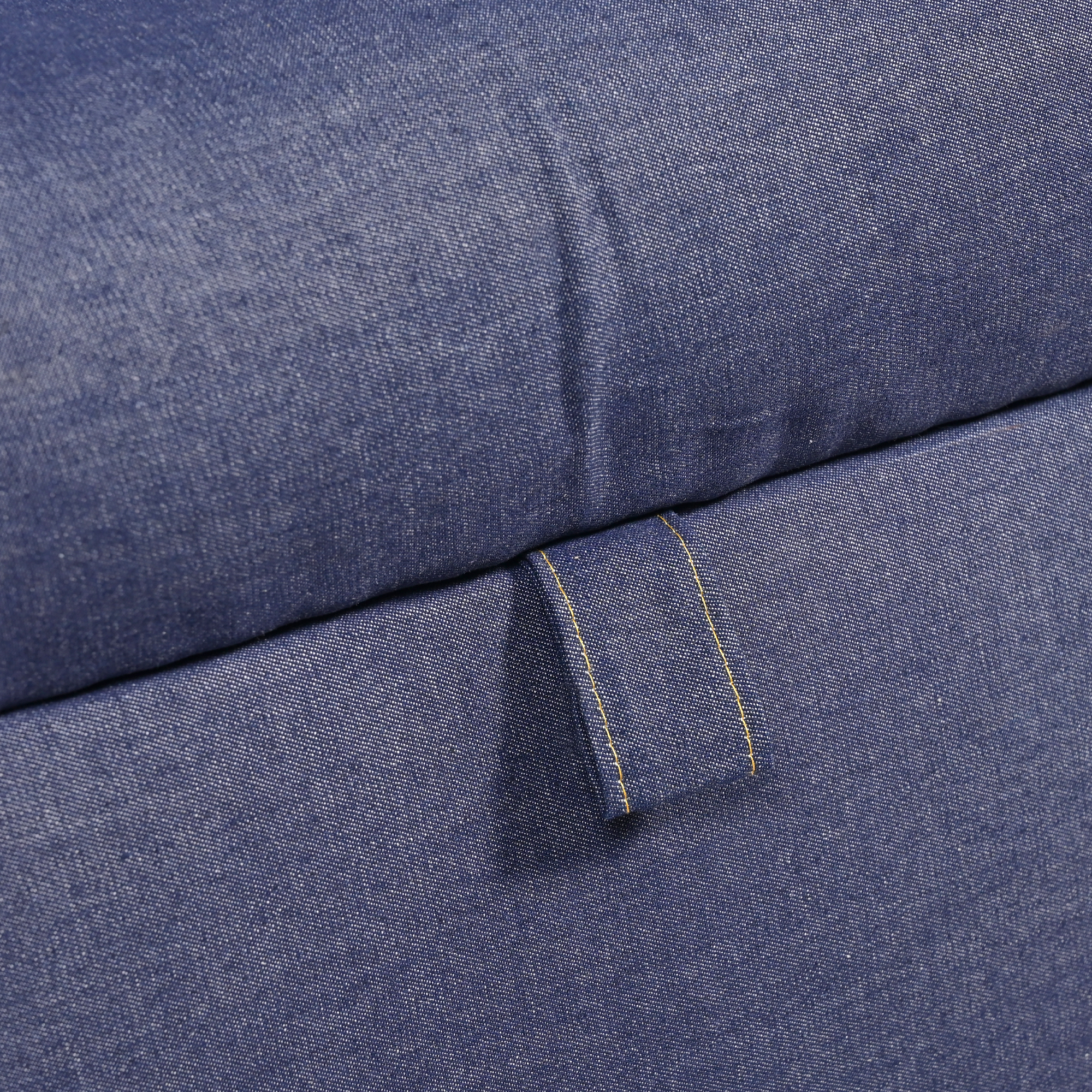 BANQUETA LEYZY JEANS CON BAÚL 105X45X50 CM MÁXIMA DESIGN - 4