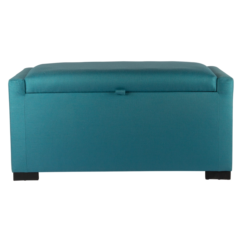 BANQUETA CON BAUL LEYZY TURQUESA OMEGA 40X55X105 CM MAXIMA DESIGN - 1