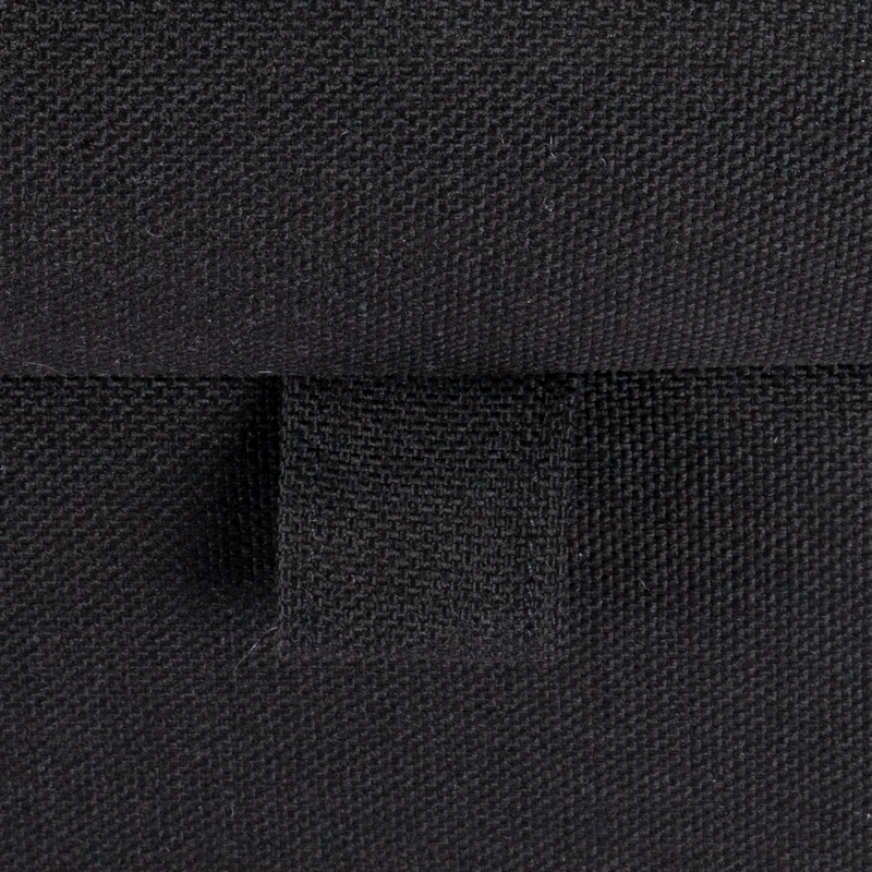 BANQUETA CON BAUL LEYZY NEGRO DELTA 40X55X105 CM MAXIMA DESIGN - 3