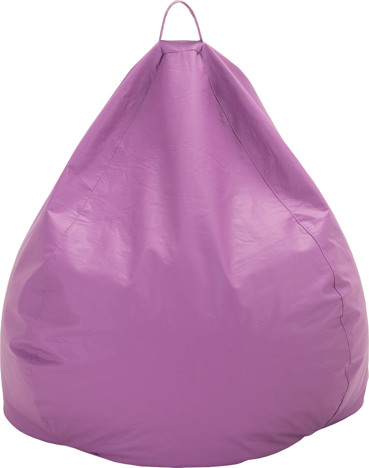 Pouf contenitore con vassoio 45 cm in microfibra blu - Cohen