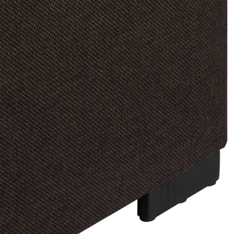 BANQUETA MAXIMA DESIGN LEYZY CAFÉ-MORO CON BAÚL OMEGA 40X55X105 CM - 4