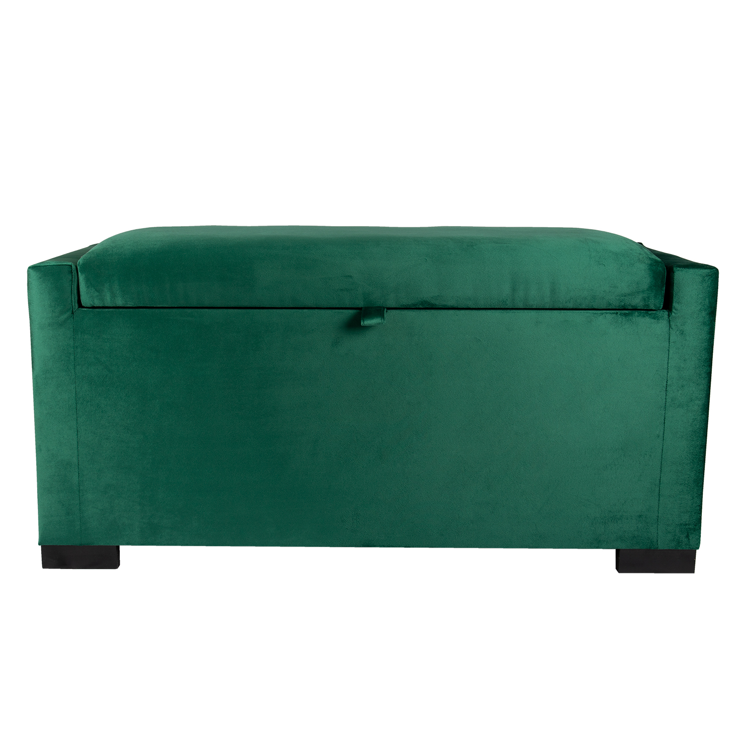 BANQUETA CON BAÚL LEYZY VERDE-BOTELLA FELPA 40X55X105 CM MÁXIMA DESIGN - 1