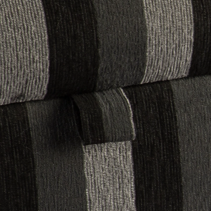 BANQUETA CON BAUL LEYZY RAYAS-NEGRAS OMEGA 40X55X105 CM MAXIMA DESIGN - 3