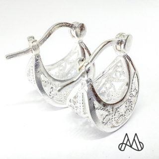 ARO PLATA LEY 950 ARGOLLA CANASTILLO | Blanco | Talla_unica - 1