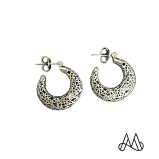 ARO ARGOLLA PLATA ENVEJECIDA LEY 925 FILIGRANA MEDIANA | Plata | Talla_unica - 1