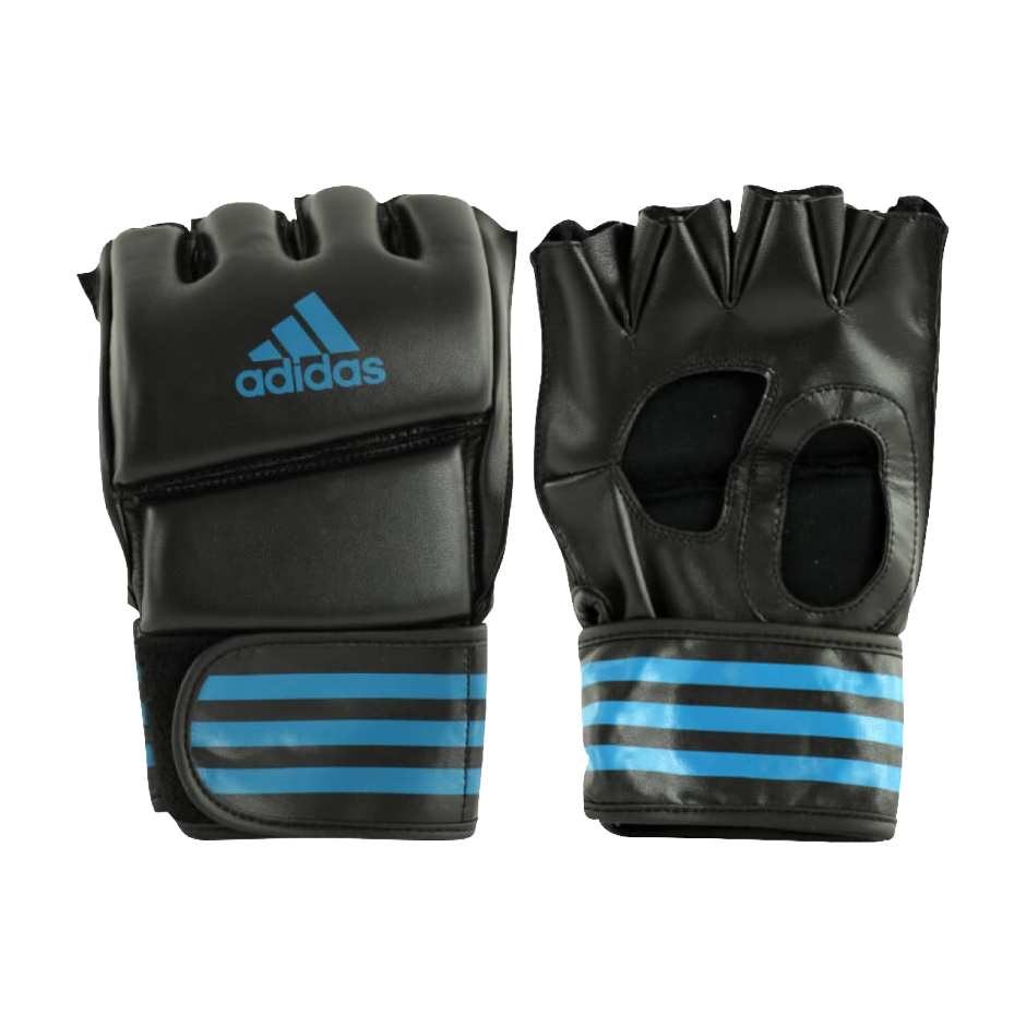 GUANTE MMA ADIDAS TRAINING NEGRO - AZUL - 1