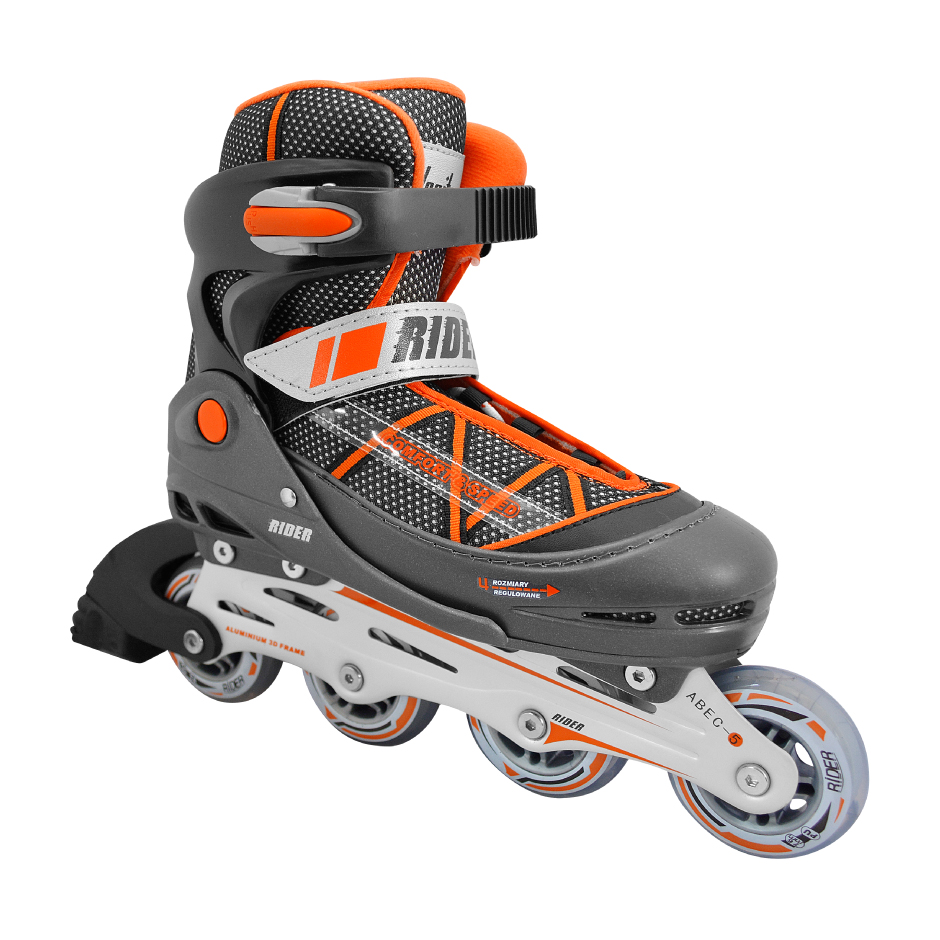 PATIN EN LINEA RIDER VELOCITY 32-35 | NARANJA - 3