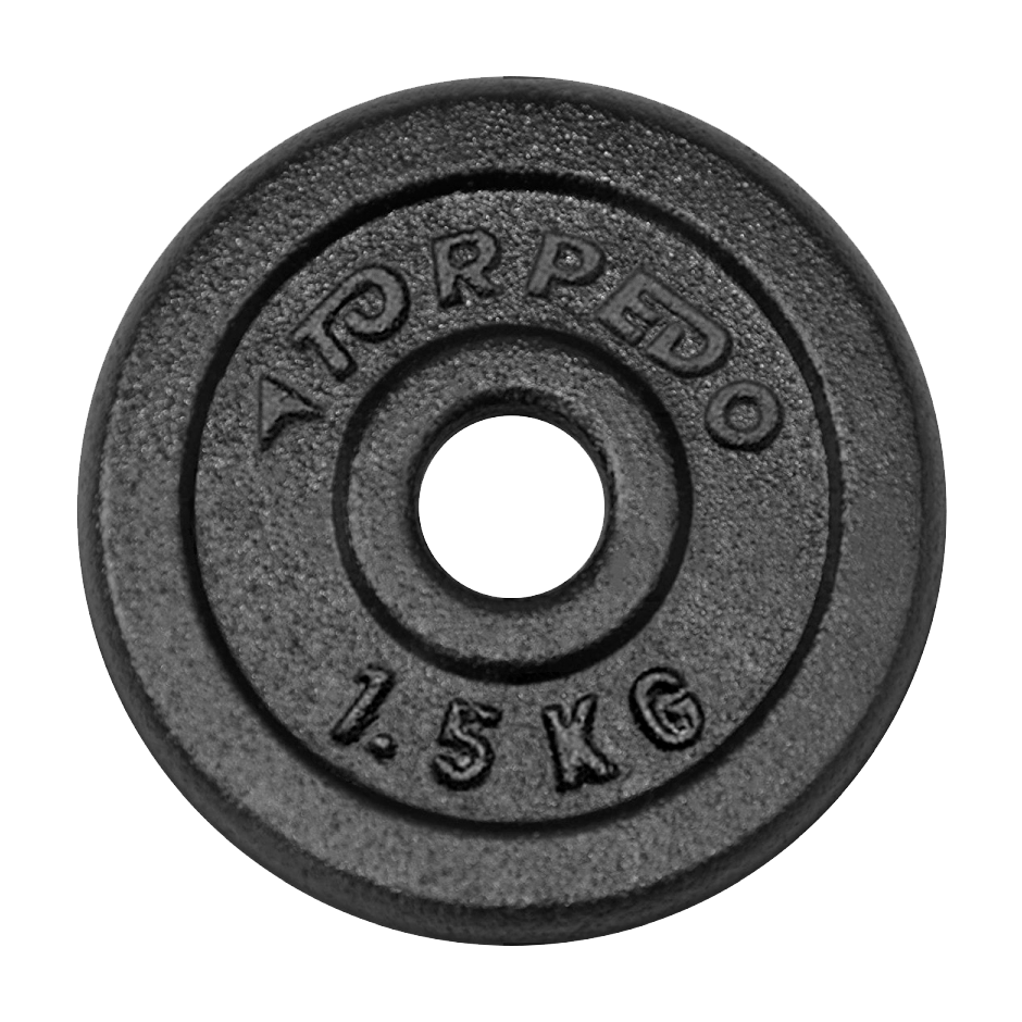 DISCO DE FIERRO TORPEDO HIERRO FUNDIDO 1.5 KG K - 1