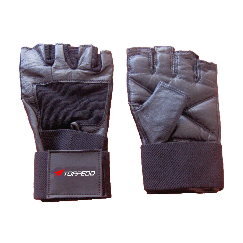 GUANTE FITNESS TORPEDO CUERO MUÑECA NG-NG - 1