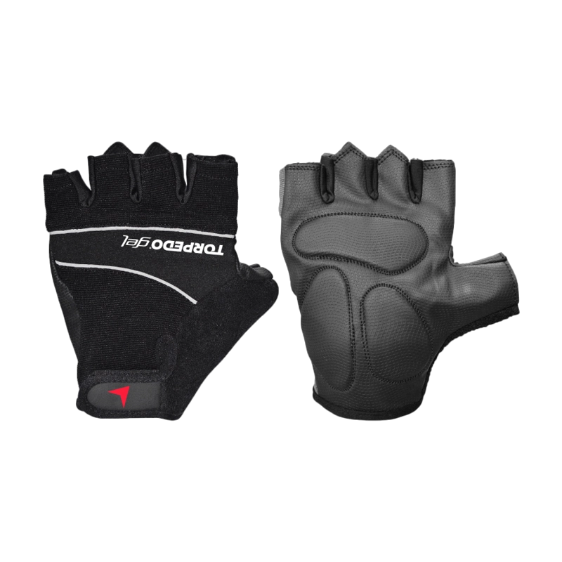 GUANTE TORPEDO CICLISTA GEL NEGRO - 3