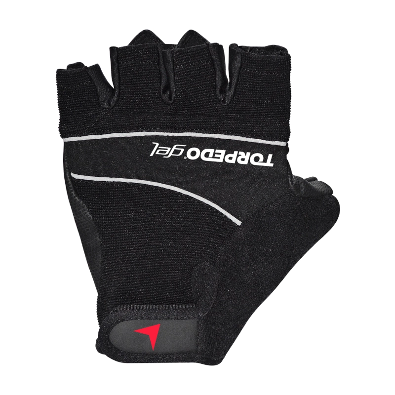 GUANTE TORPEDO CICLISTA GEL NEGRO - 4