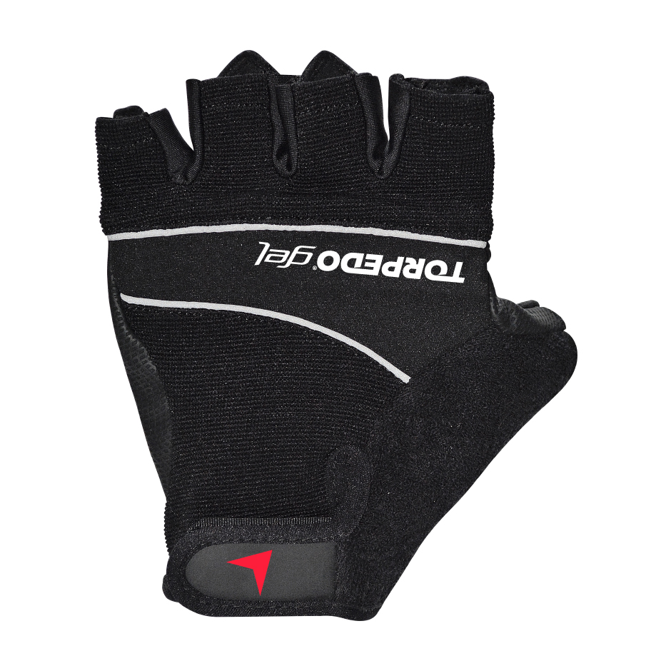 GUANTE TORPEDO CICLISTA GEL NEGRO - 4