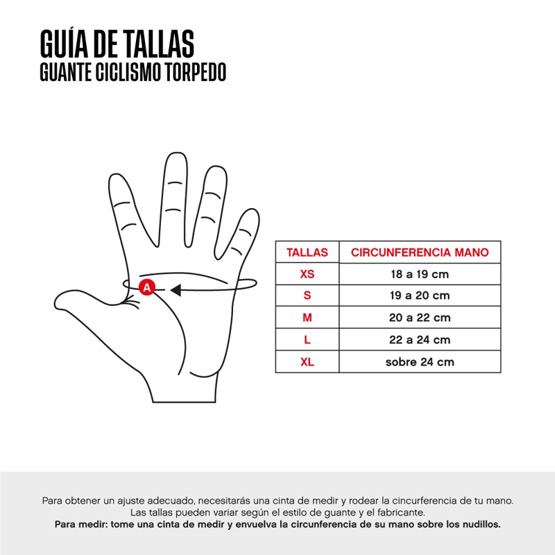 GUANTE TORPEDO CICLISTA GEL NEGRO - 5