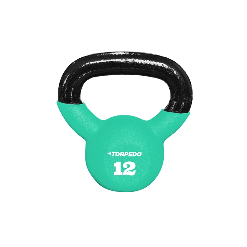 MANCUERNA TORPEDO ACERO 12 KG KETTLEBELL NEOPRENE K SOLO RETIRO - 2