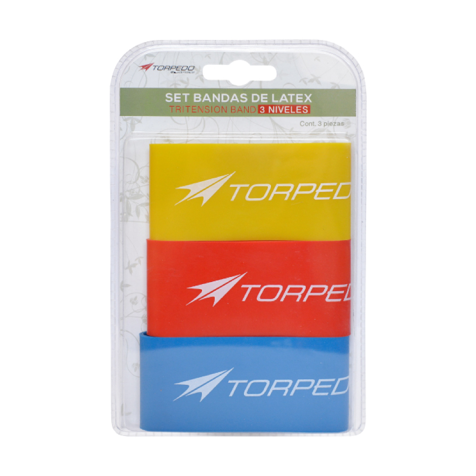 SET TORPEDO BANDAS RESISTENCIA CIRCULAR 3 NIVELES - 2