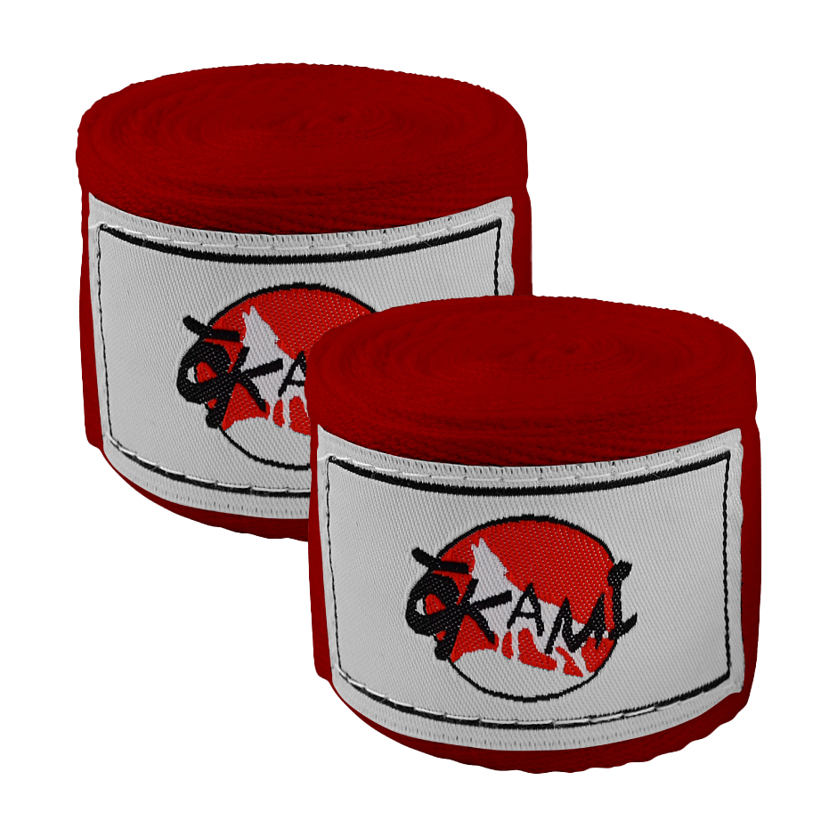 VENDA ARTES MARCIALES OKAMI ROJO - 2