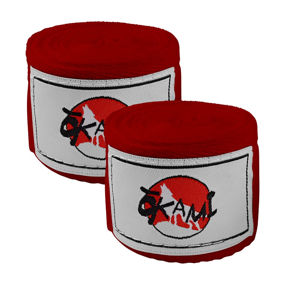 VENDA ARTES MARCIALES OKAMI ROJO - 3
