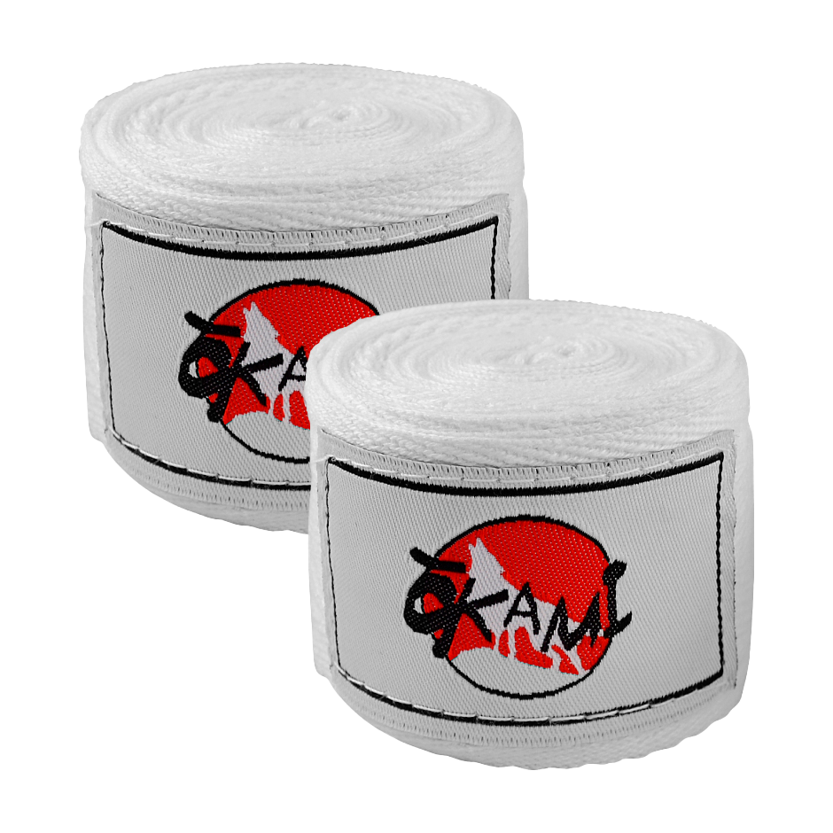 VENDA ARTES MARCIALES OKAMI BLANCO - 2