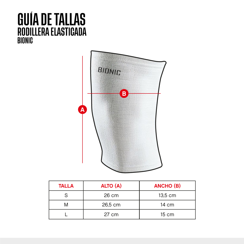 RODILLERA BIONIC ELASTICADA BL - 3
