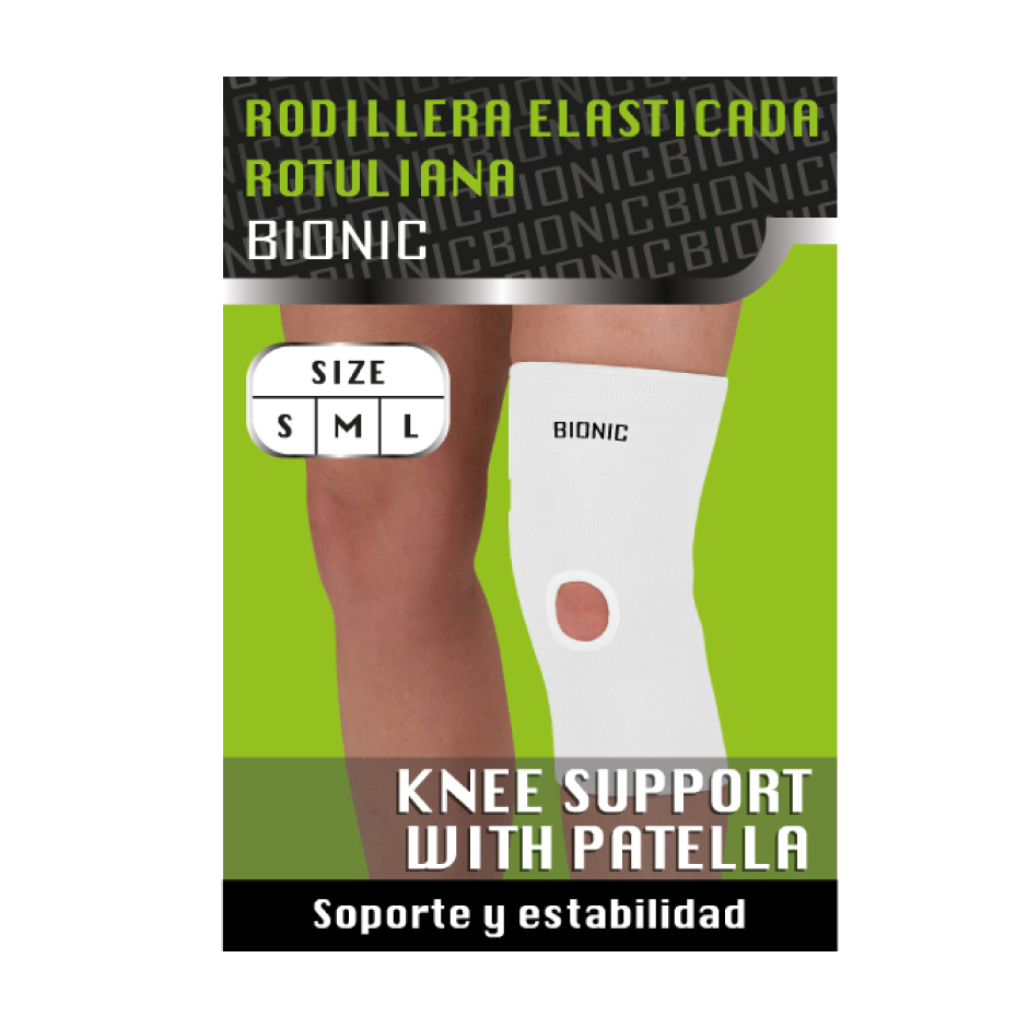 RODILLERA BIONIC ELASTICADA ROTULIANA BL - 2