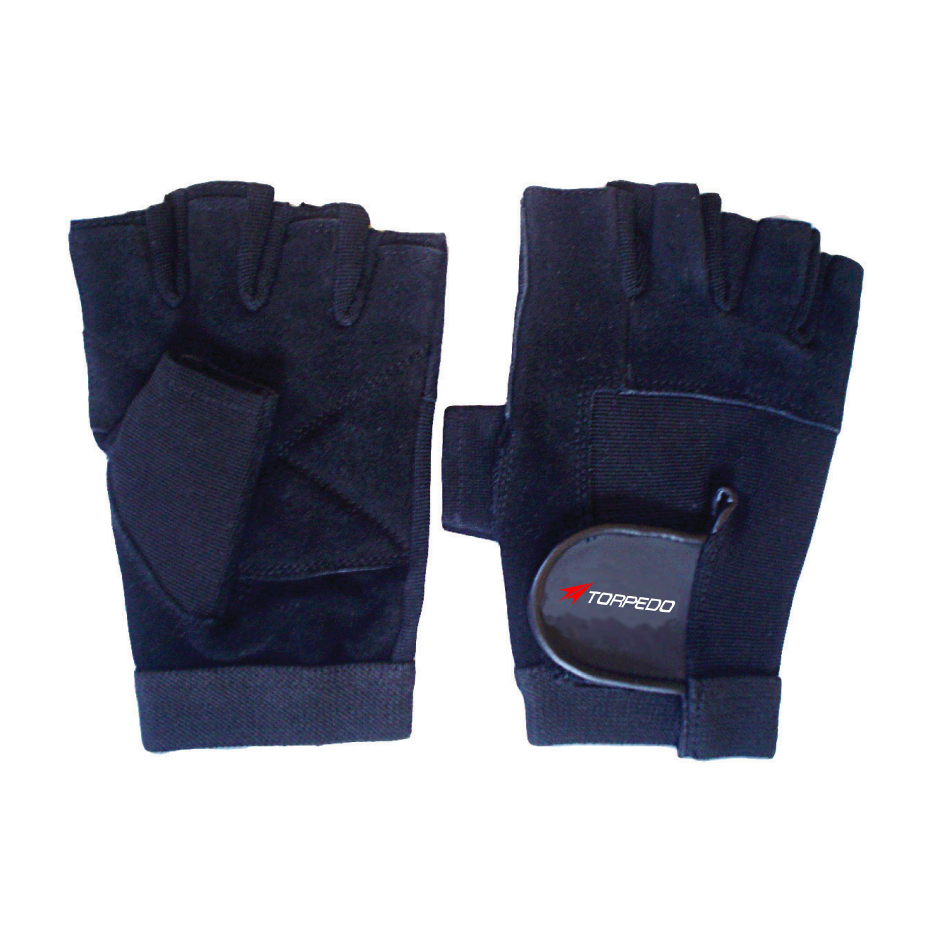 GUANTE FITNESS TORPEDO CUERO SPANDEX NG-NG - 2