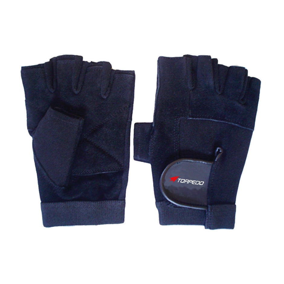 GUANTE FITNESS TORPEDO CUERO SPANDEX NG-NG T/S - 2
