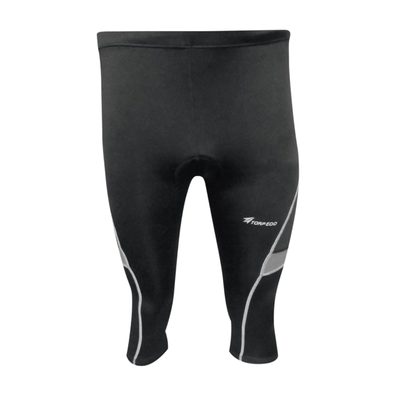 CALZA CICLISTA 3/4 TORPEDO HOMBRE NG Negro XL