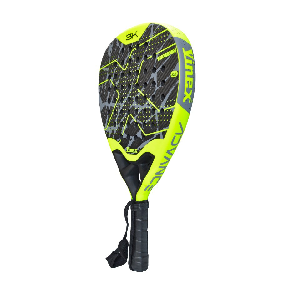 PALETA PADEL VINEX FIBRA DE CARBONO ADVANCE 100 CARBON - 3