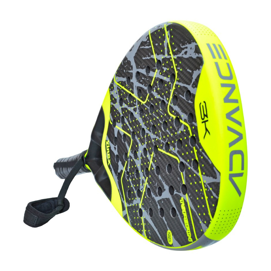 PALETA PADEL VINEX FIBRA DE CARBONO ADVANCE 100 CARBON - 5